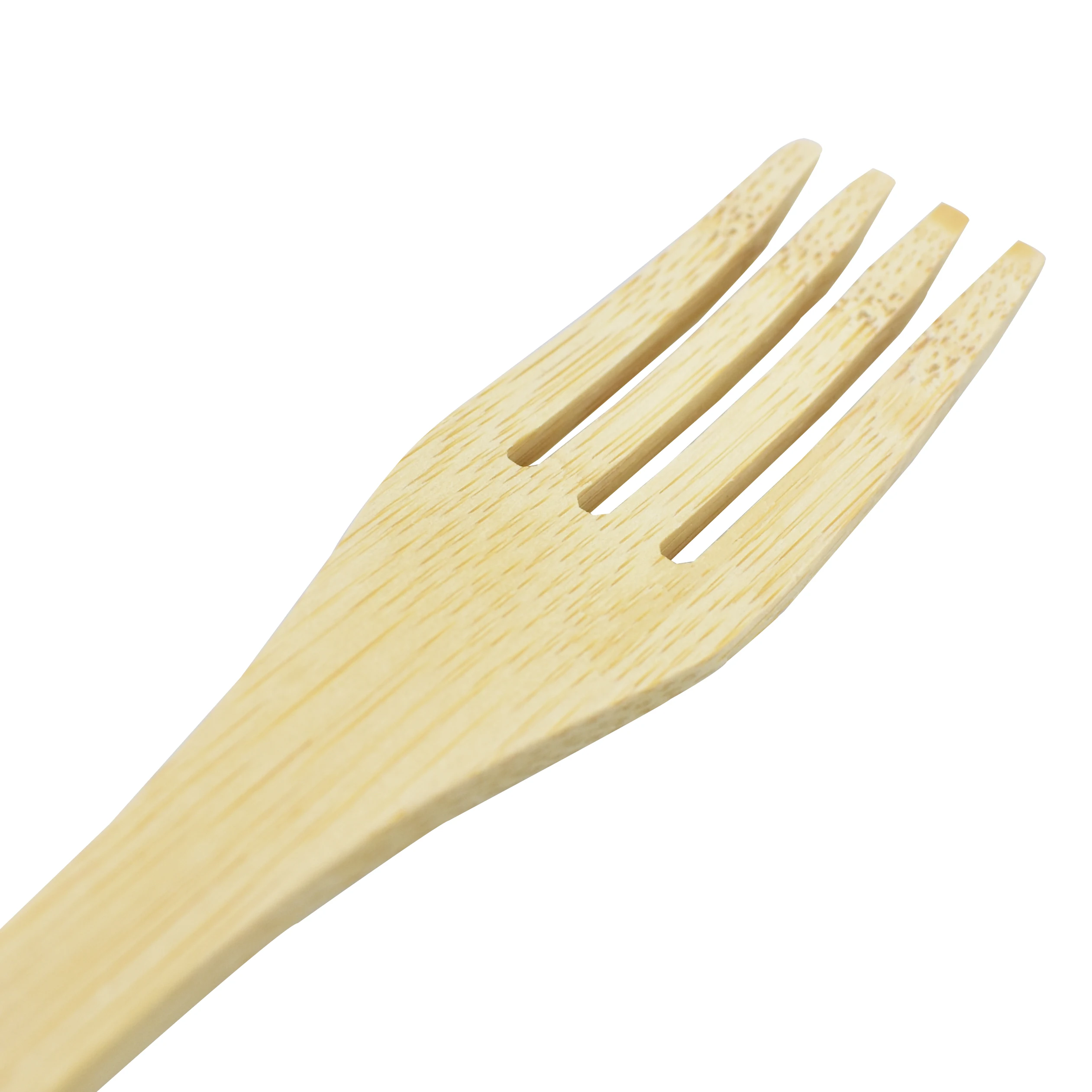
Reusable Camping Travel Flatware 100% Natural Bamboo Material Knife Fork And Spoon Bamboo Fiber Cutlery Set 
