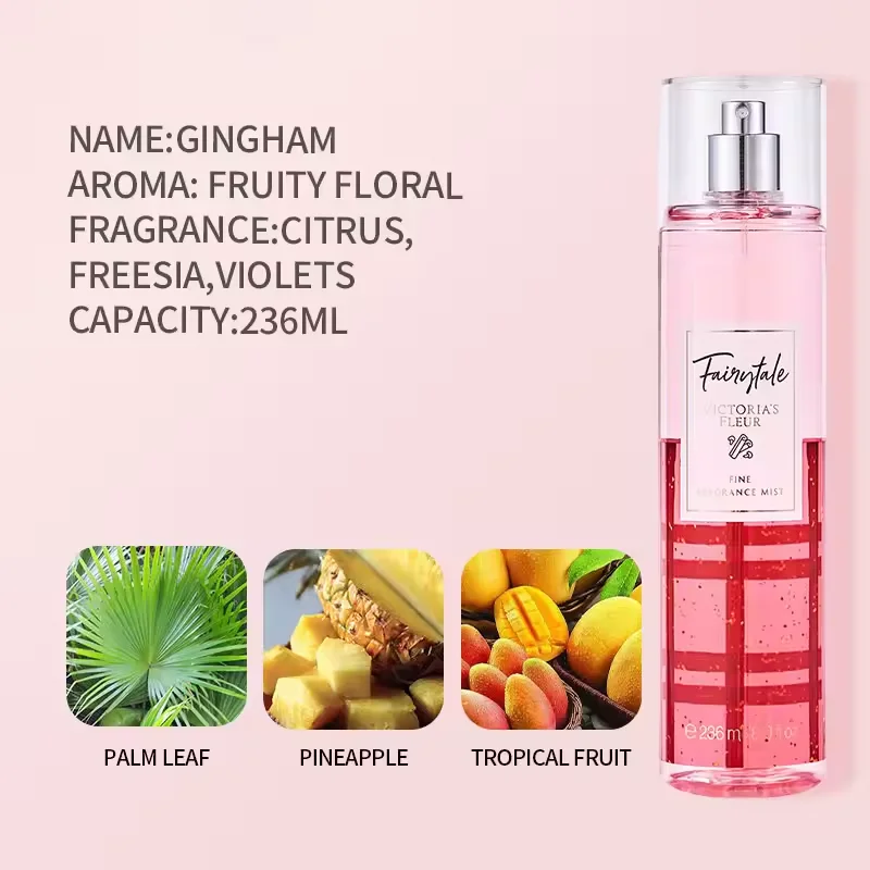 High Quality Original Fragrance Spray Long Lasting Fruity Floral Body Perfume For Women