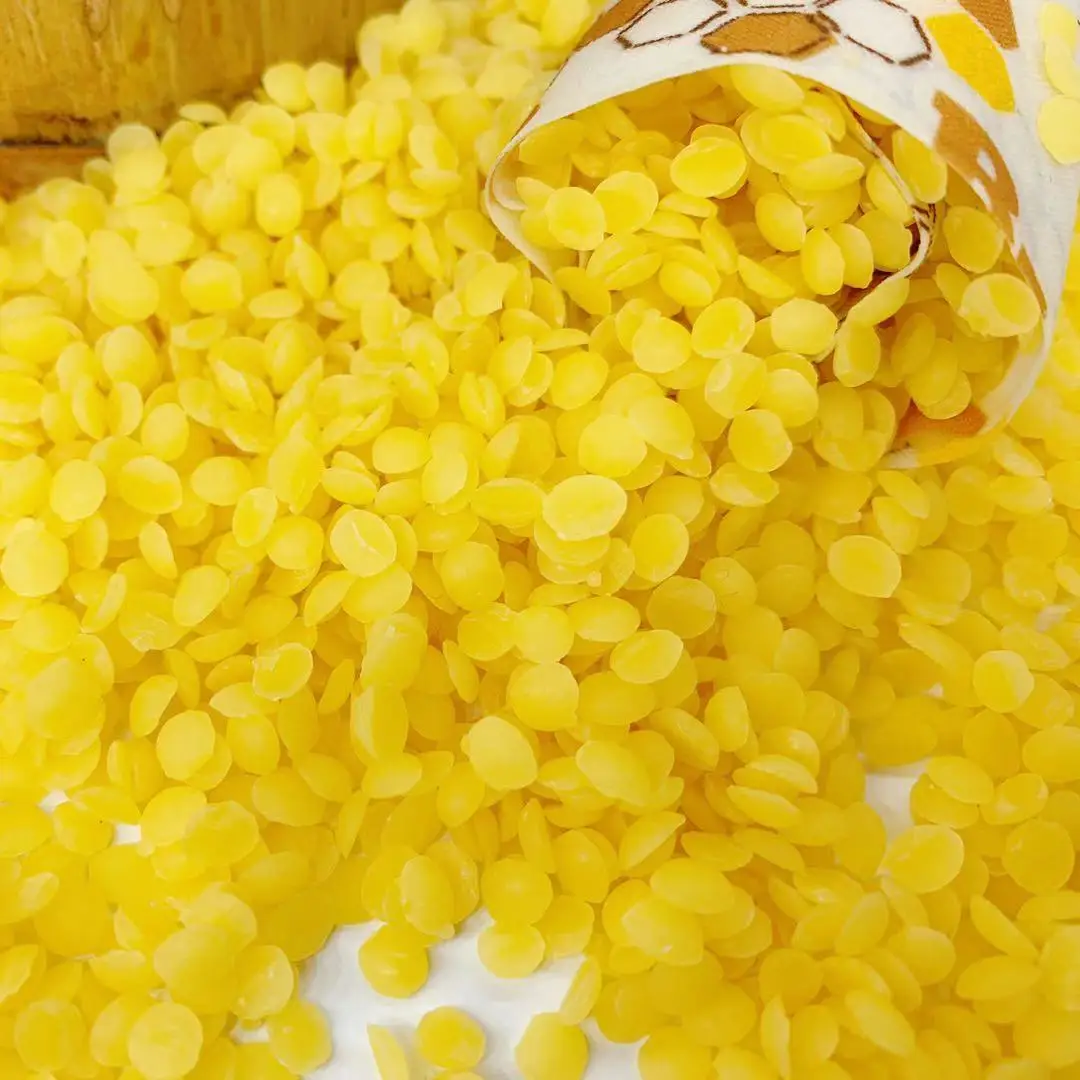 
Yellow beeswax Pellets 100% natural, for Pharmaceuticul and food 