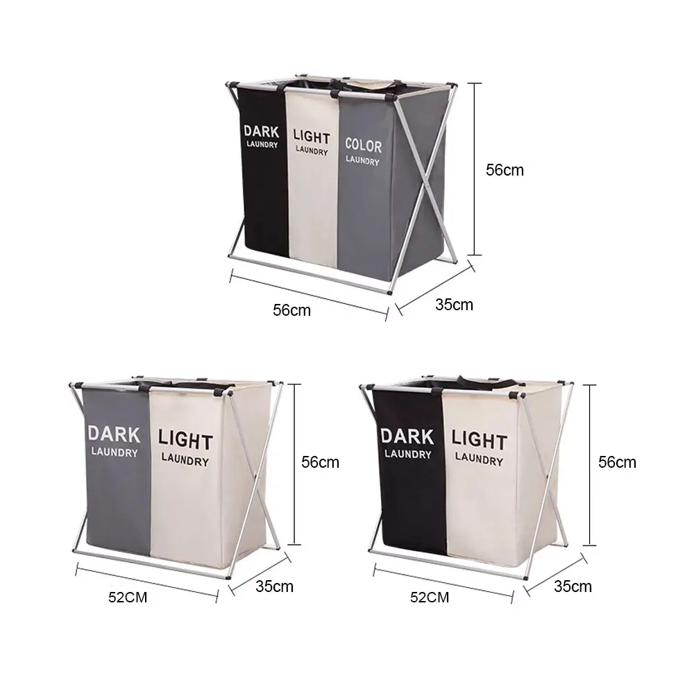 Clothes Storage Basket  Organizer Basket Collapsible Large Laundry Hamper Waterproof Home Laundry Basket