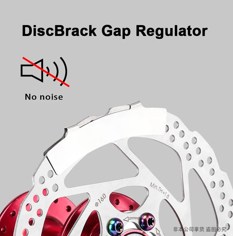 2PCS Bicycle Disc Brake Pads Stainless Steel Adjusting Tool Spacer Mounting Assistant Brake Pads Rotor MTB Road Bike Repair Kit