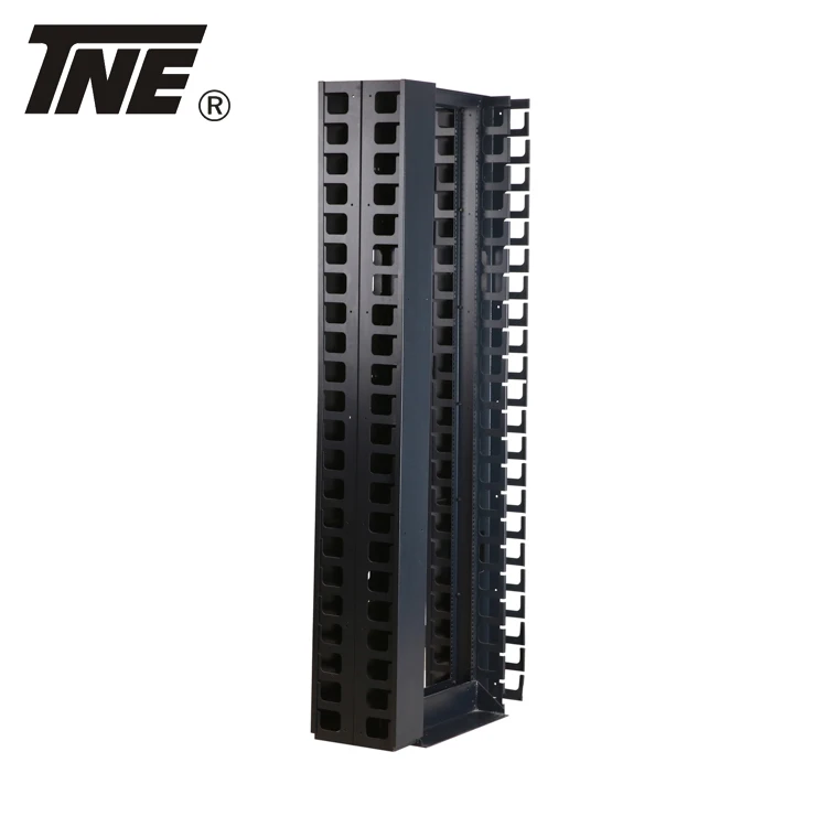 42U open frame server rack with cable ring TNE rack