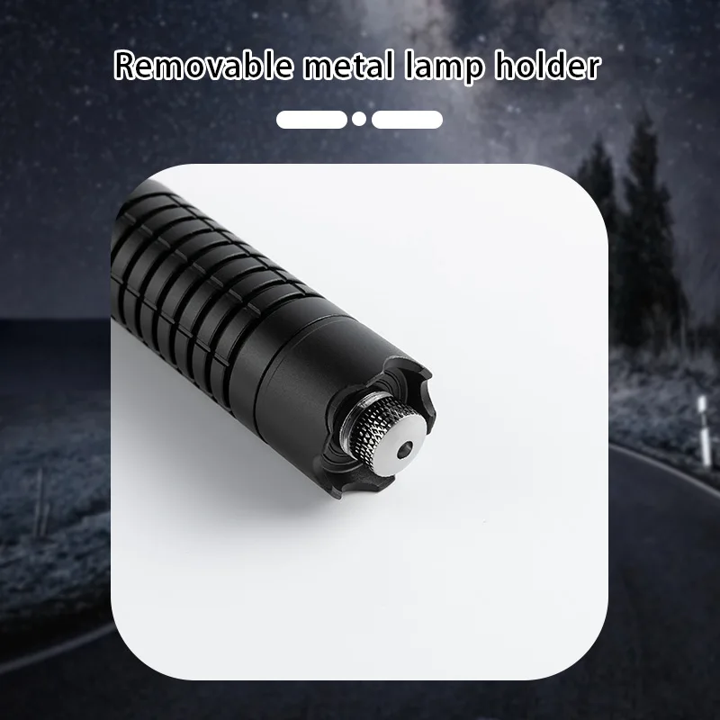 Hot in USA EU Middle East Rechargeable 450nm Blue Laser Pointer Pen with All Accessories