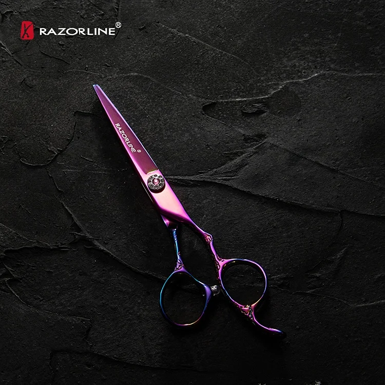 Left handed Different Types Of Barber Scissors Hair Cut