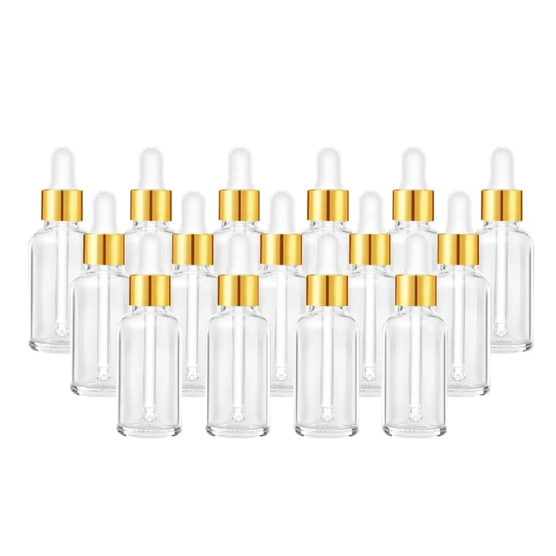 1ml 2ml 3ml Sample Vials Empty Glass Small Mini Perfume Essential Oil Dropper Bottles