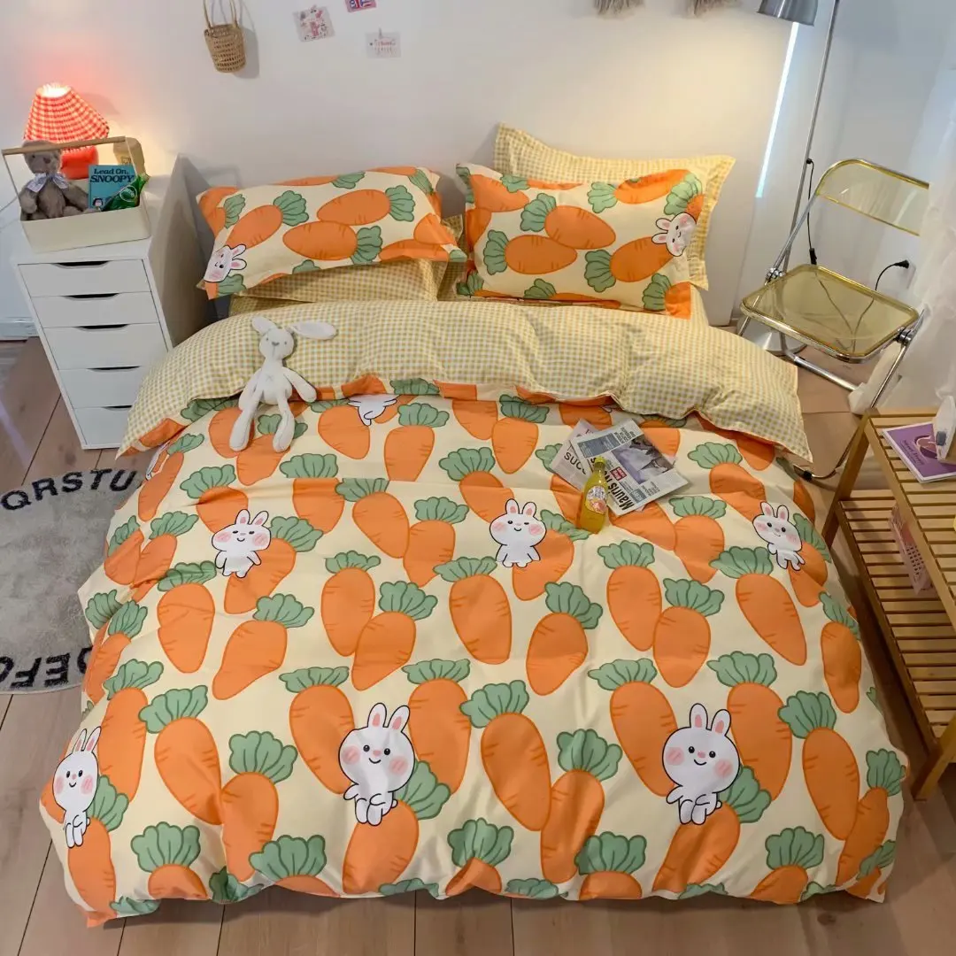 China factory  kids bedding set 100 cotton cartoon 3d printed custom duvet cover dragon series bed linen for boy