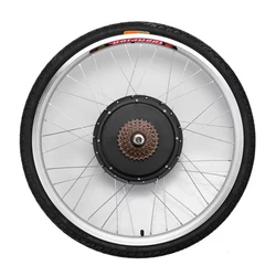 Brushless Gearless Hub Motor E bike conversion kit 48v 1000w 26 inch electric bike front wheel conversion kit