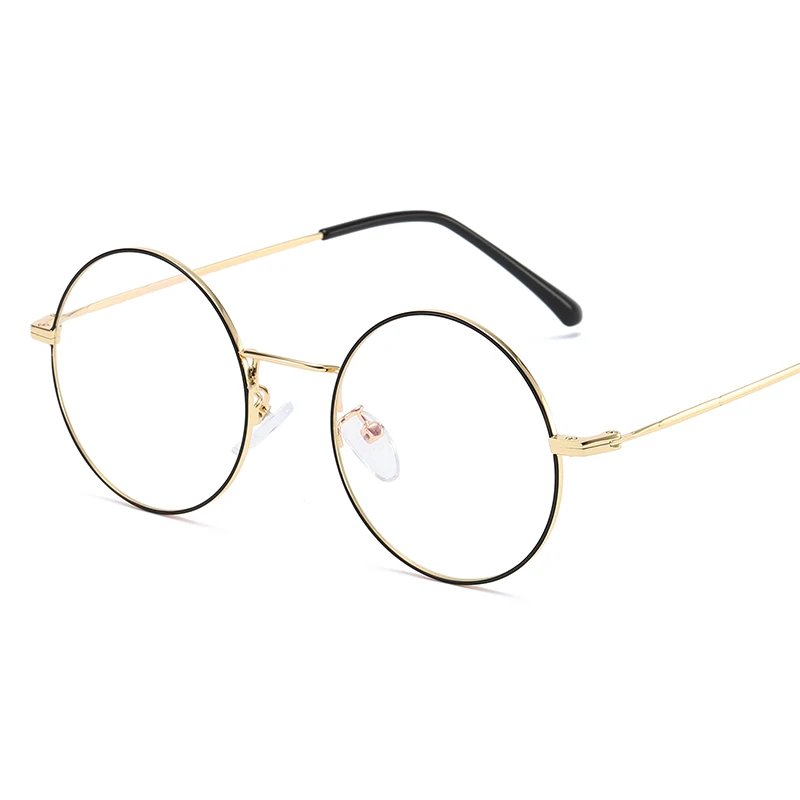 
9g Lightweight Optical Reading Eyewear Round Alloy Frame Glasses 