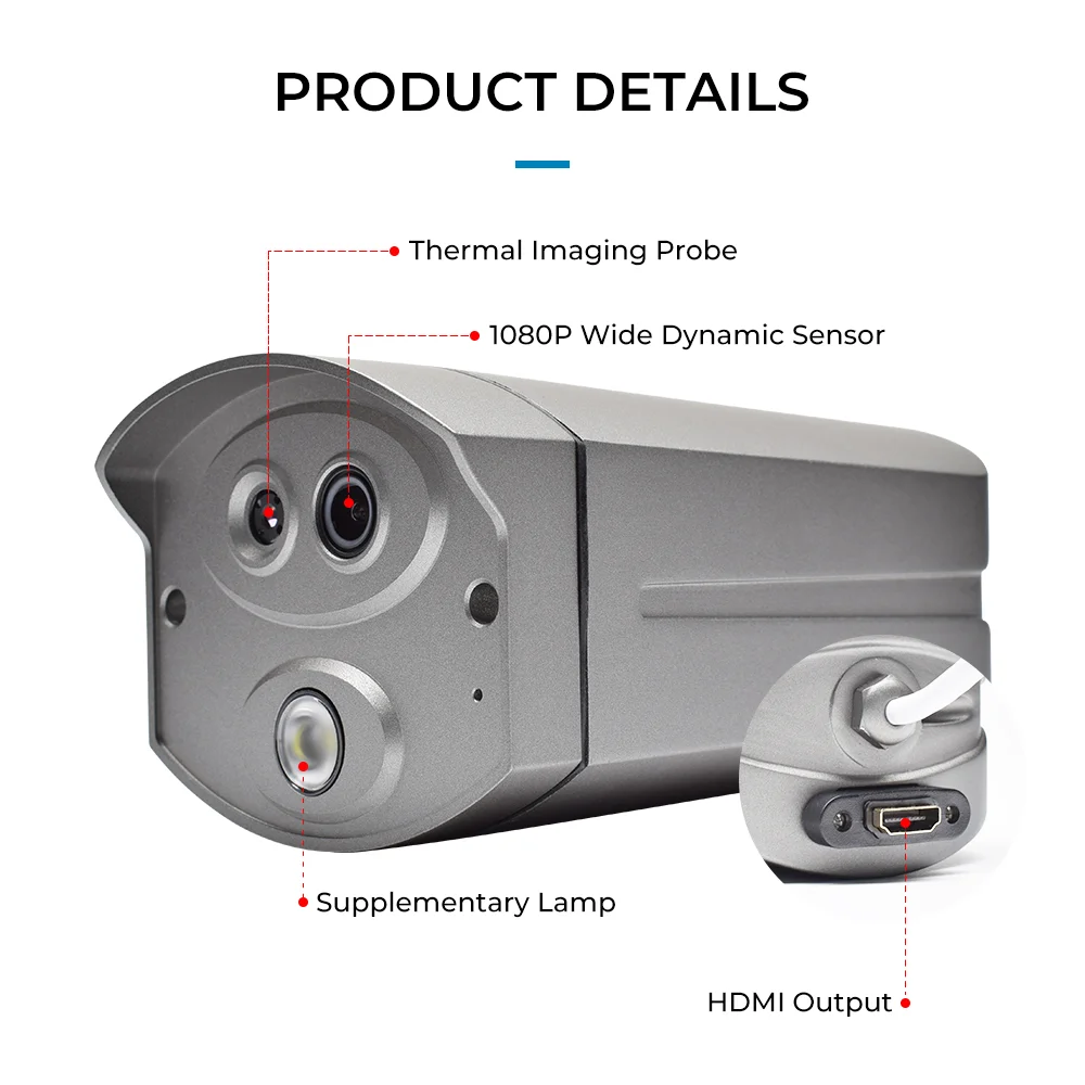 New arrival IP/4G Thermal camera for Smoke and Fire Alarm