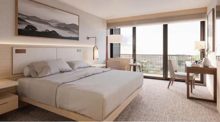 CREATION Marriott Hotel Project Luxury Hotel Bedroom Set Hotel Furniture Manufacturer