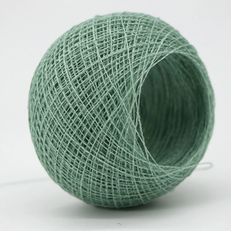 1/22NM Flash Flax  90% linen 10% nylon Knitted fabric yarn Various colors supply wholesale