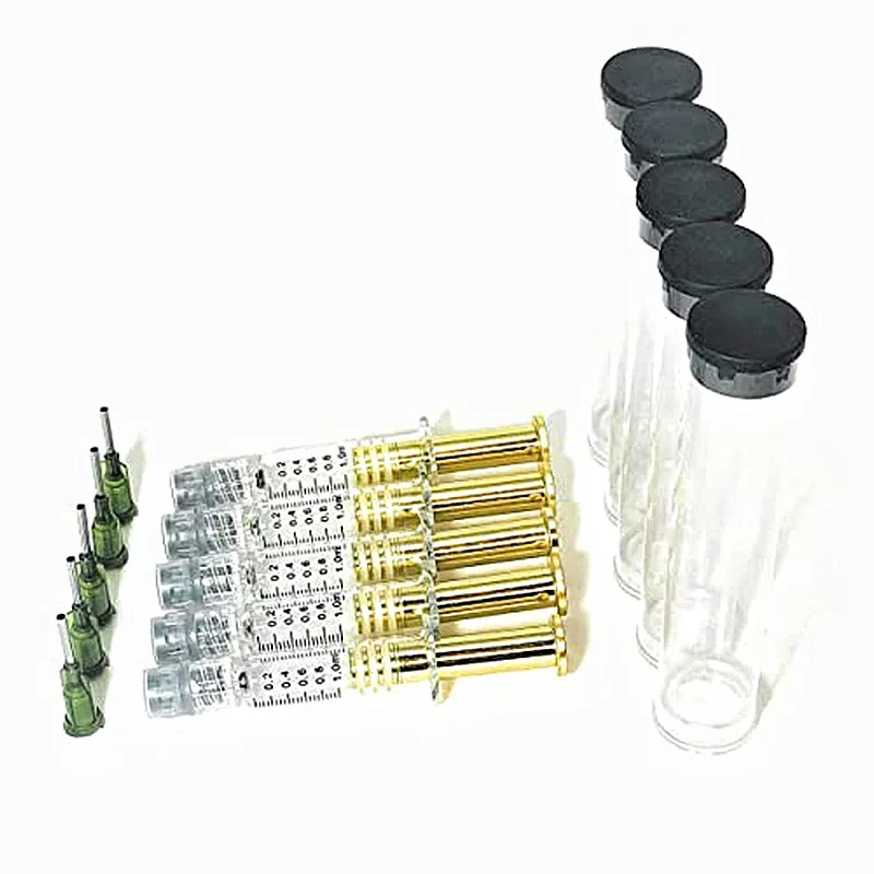 ORIENTMED Custom Color Prefilled Syringe 1ml Glass Cart Filling Disposable Syringes Oil Glass Syringe