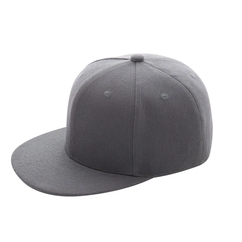 Custom Snapback Back Hat Male Hiphop Flat Skateboard Cap Men Women Plus Size Fitted Baseball Cap