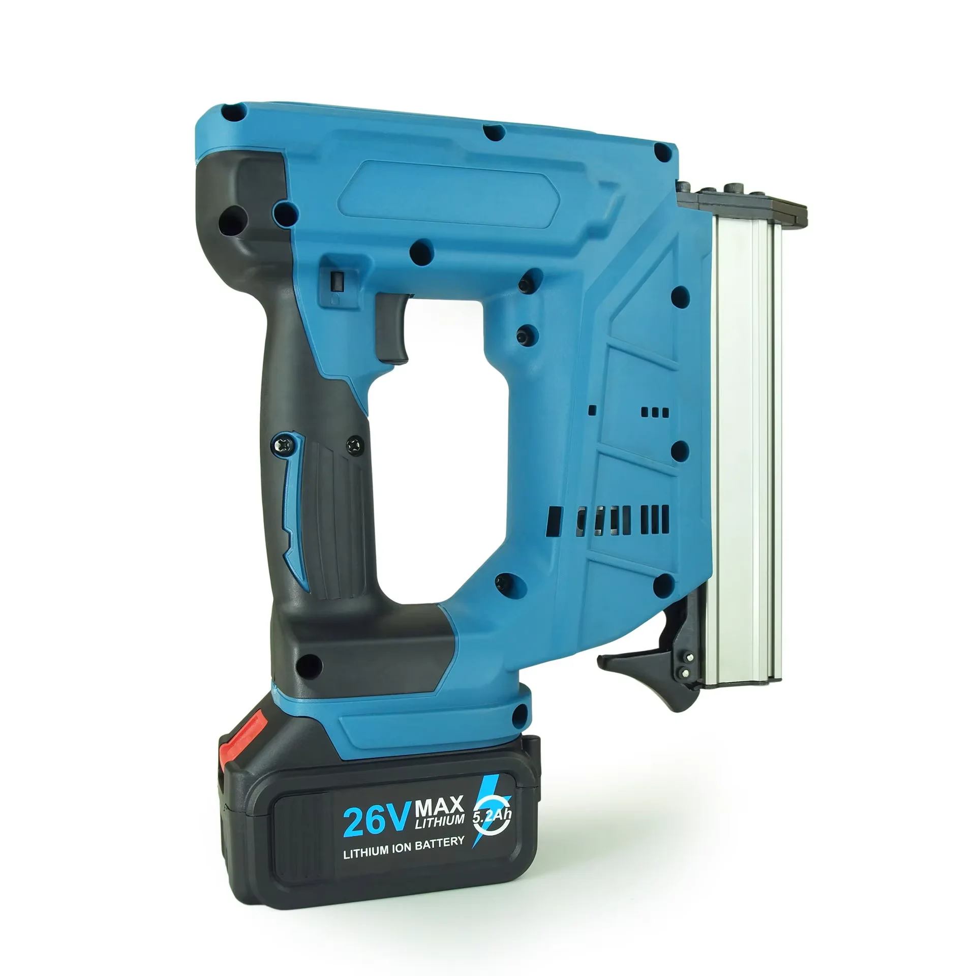 AKX F30 Battery Framing Nailer Electric Staple Gun 2 in 1 Cordless Brad Shooting Nail Guns Portable Nailing Tools Machine