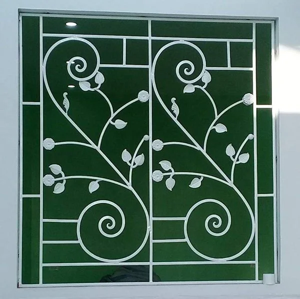 Blacksmith Beautiful Wrought Iron Window Grill Design From Vietnam Best Factory Price