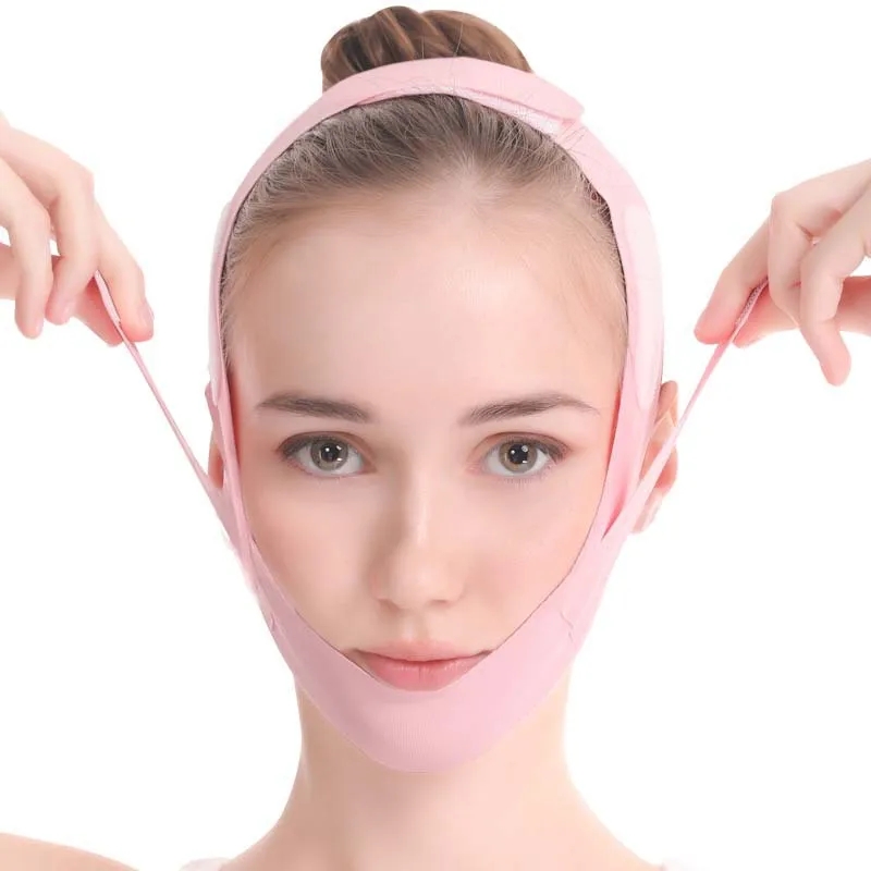 New Physical Lift Firming Face Breathable Slimming Belt V-line Face Lift Up Belt