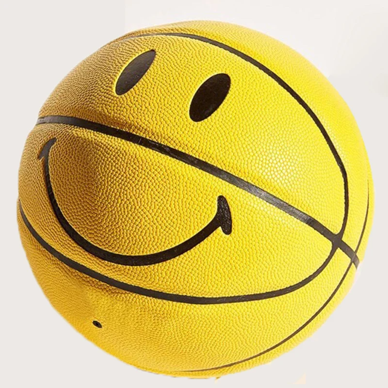 Promotional various durable using 7 original leather basketball ball