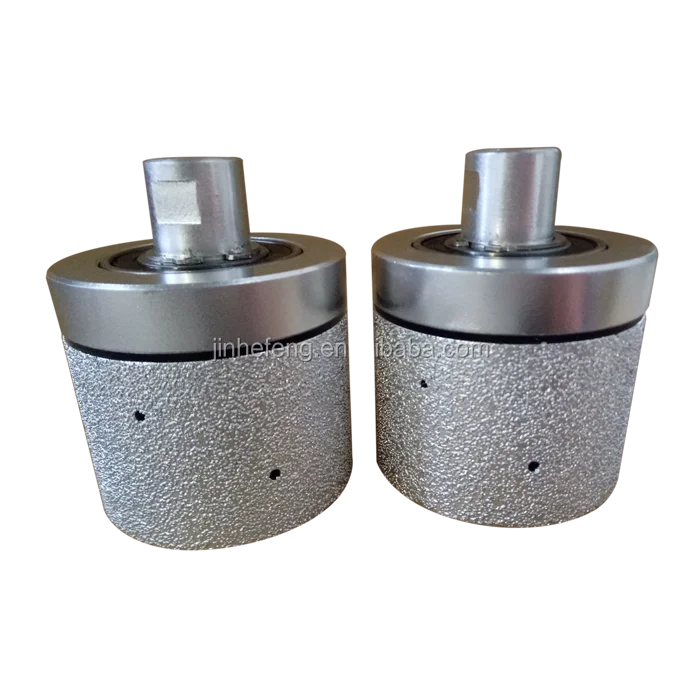 Vacuum brazed diamond drum wheels  zero tolerance wheels finger bit