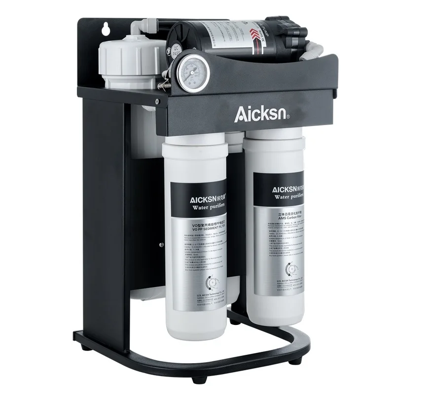 Фильтр для воды, кухонный фильтр обратного осмоса RO под раковиной, система обратного осмоса, 4 этапа
