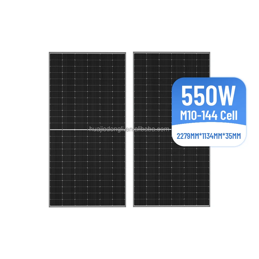 Solar Panel 550w 600w 440 Watts Placas Solares 410-420 550-560 Solar PV Panel Price from China