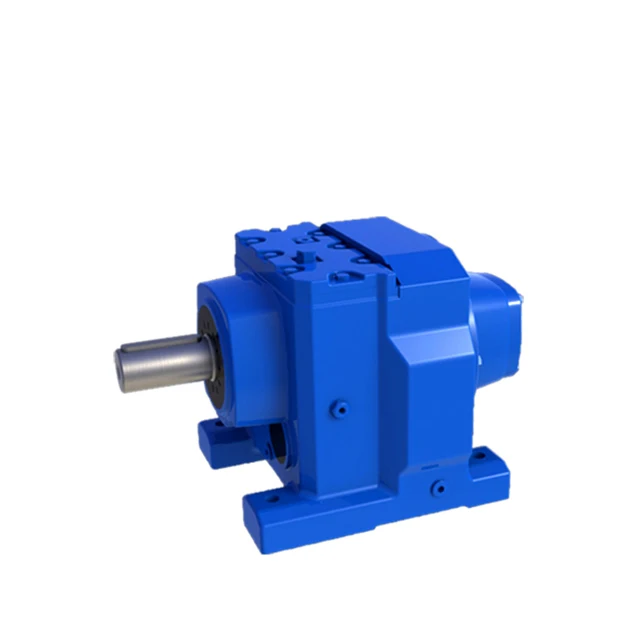 high quality R Engine Gearbox Speed Reducer helical gearbox 12 volt motor and gearbox 5 hp gear motor gear reducer