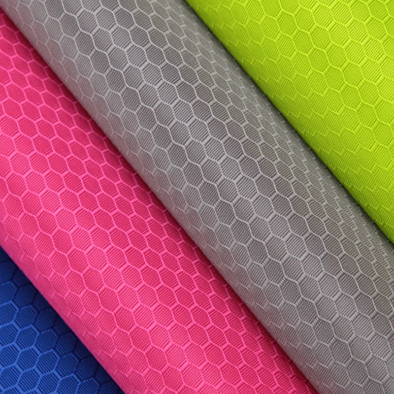 Stocklots Waterproof 210T polyester nylon taffeta Plaid lining jacket fabric