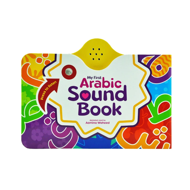 Wholesale Kids Learing Language Dual English And Arabic Alphabet Words Numbers Children Education Electronic Arabic Sound Books