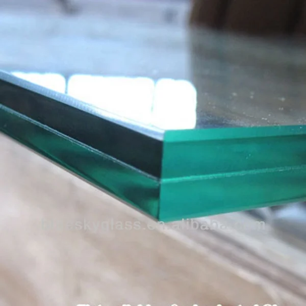 4mm 6mm 8mm 10mm 12mm Tempered Laminated Glass Price For Railing Window Or Door etc