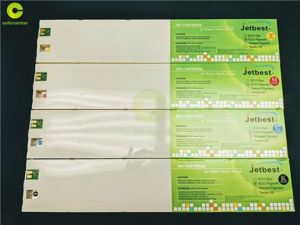 440 мл Jetbest Eco Solmax2 чернила эко-растворитель с чипом для Roland Vs640 /