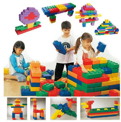 Kindergarten/mall education games, building blocks, plastic block toys