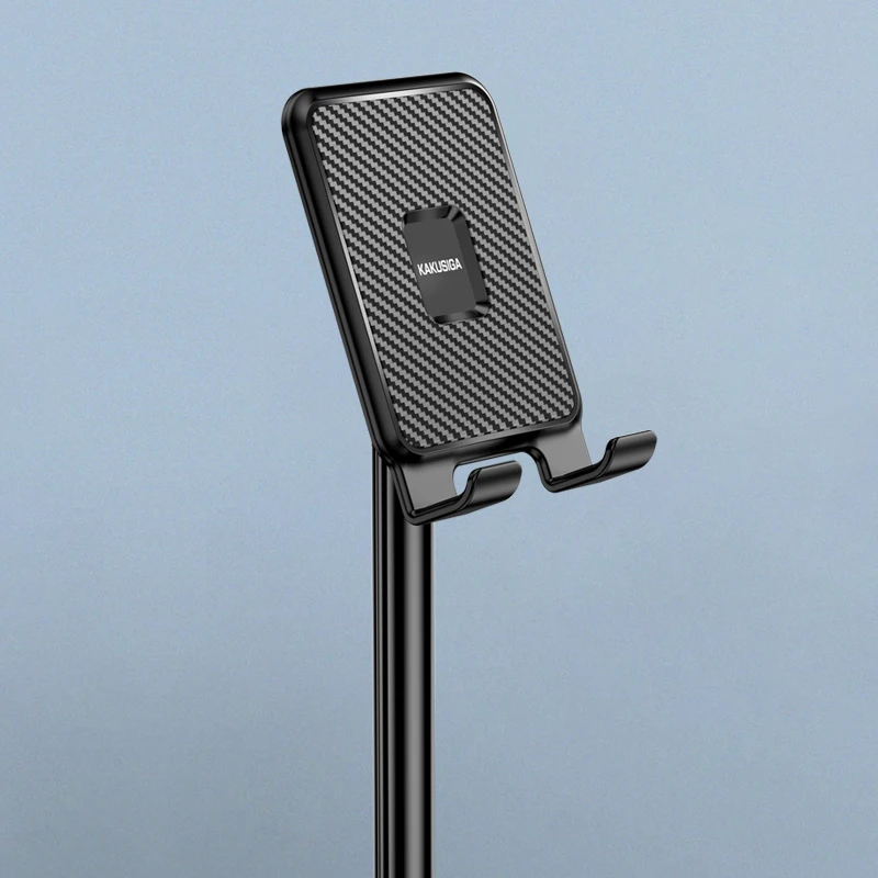 KAKUSIGA Foldable Telescopic Mobile Phone Live Desktop Stand Universal Adjustable Desktop Smart Phone Tablet Stand