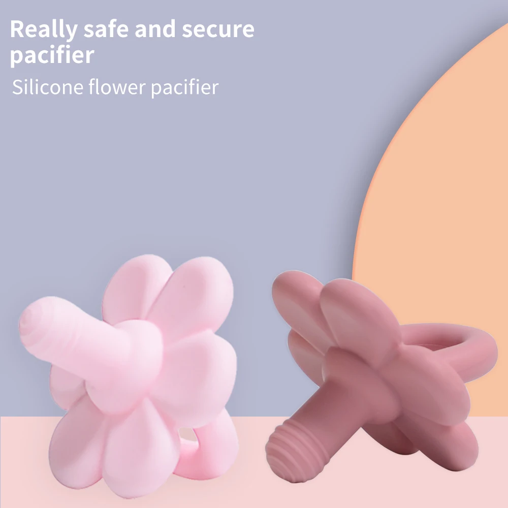 Baby Supplies Soft Silicon Appease Transparent Dummy Nipple Teat Infant Baby Pacifier