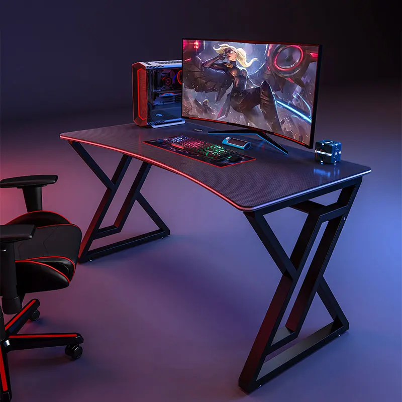 Best Price Hot Sale Z Shaped Professional Home Office Computer Gaming Tables