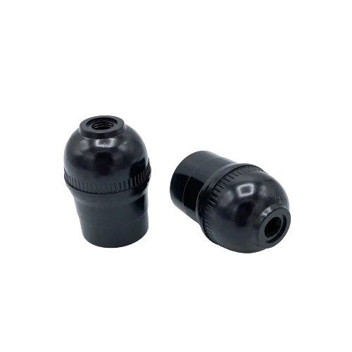 Mexico lamp socket E27 Bakelite  blrack aluminum shell SY219 OEM  lamp holder