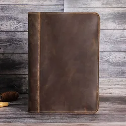 2022 new spot for macbook pro 13 inch crazy horse leather laptop case