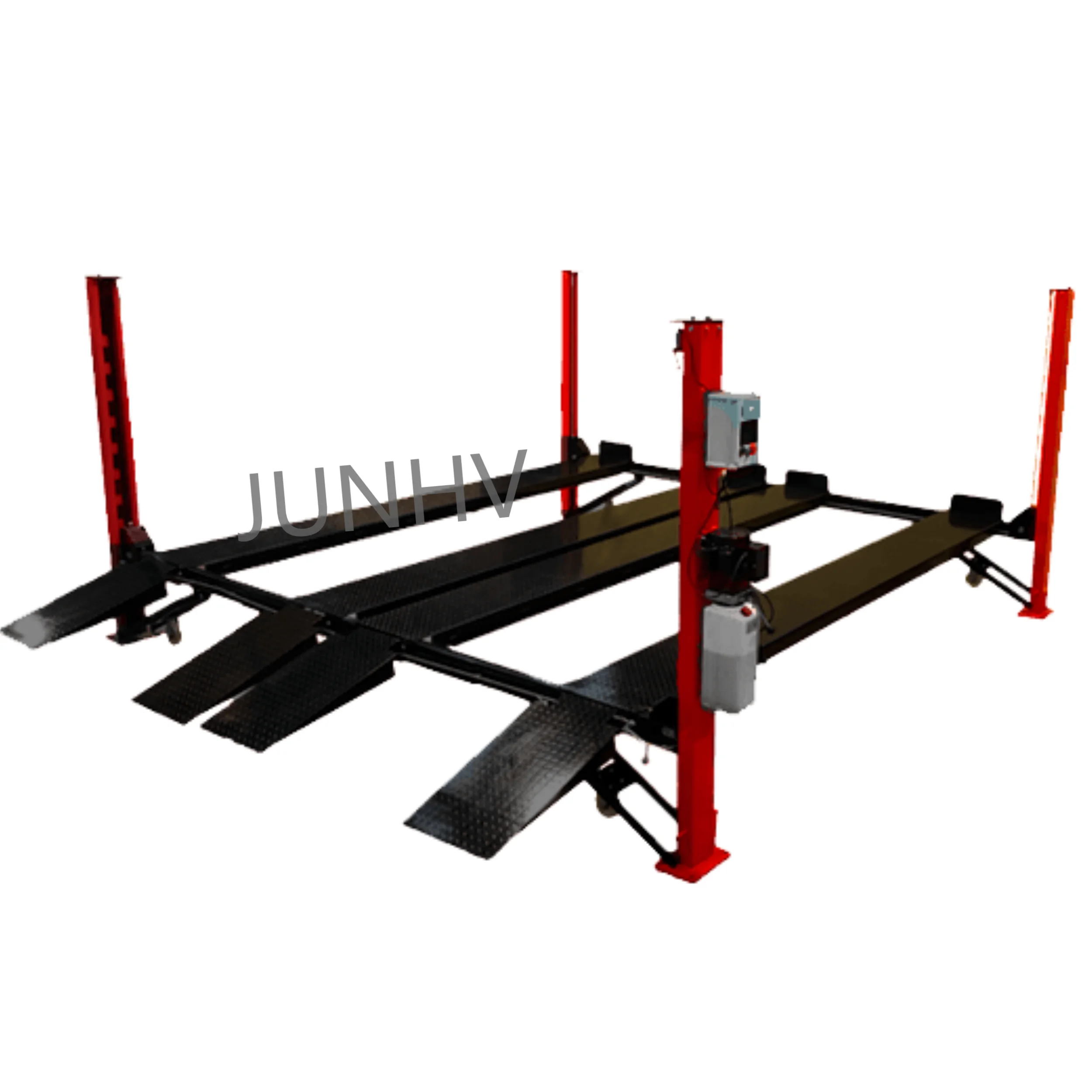 CE certified double wide safe quality 4 post parking lift car lift