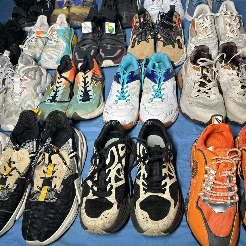 S06 used women brand sneakers second hand wholesale mixed sports  bales international shoes high quality fashion style
