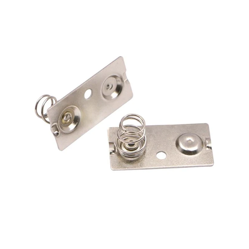 Factory Customized Dual AA Battery Leaf Spring Contact
