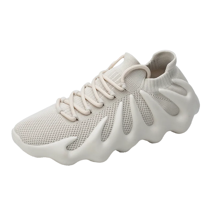  Dropshipping flying knit Volcano Bottoms yeezy 450 cloud black man sport shoe jogging walking running tennis shoes