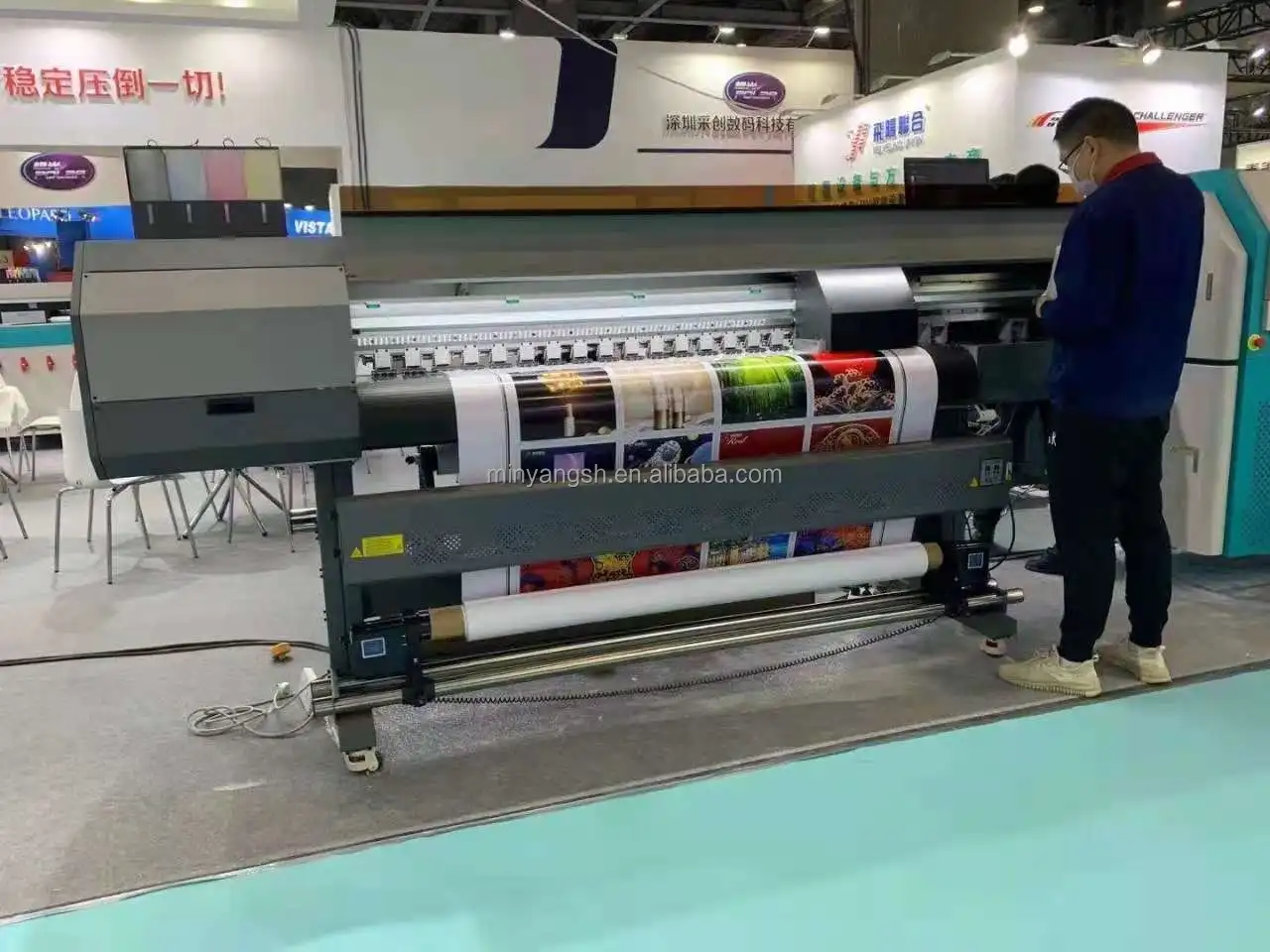 Infiniti FY-1800ES high resolution 1800mm I3200 commercial eco solvent printer