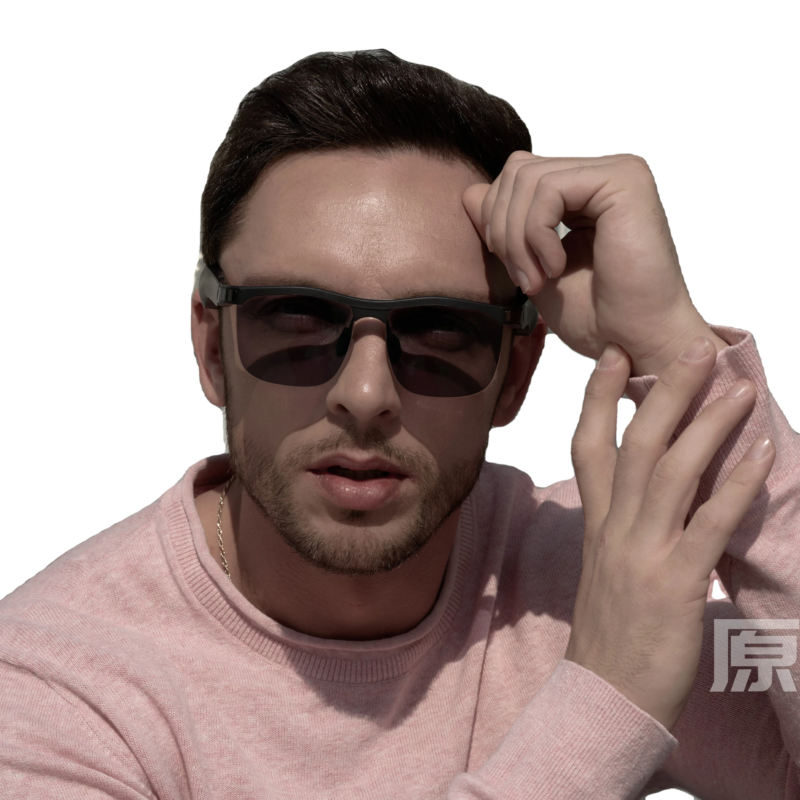 
Smart Glasses Myopia Astigmatism Blindness Intelligence Polarized Light Waterproof Blue Light Protection AI Glasses 