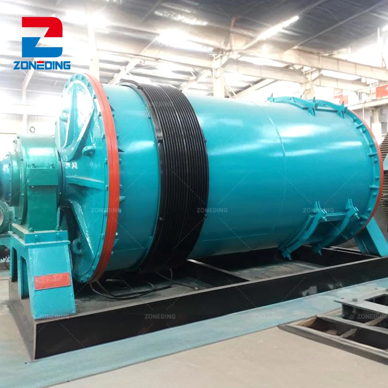 Tire Driving Ball Mill Magnesia Steel Coal Mill  Diamond 1000 Tpd  Ball Mill Jar