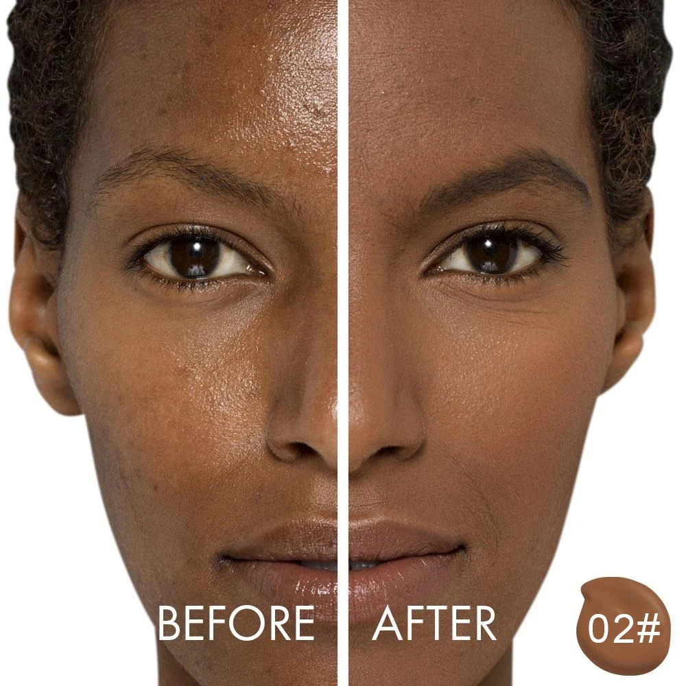 Wholesale Waterproof Custom Own Logo Makeup Full Coverage  Foundation Long lasting  Weightless  Matte Liquid Face Foundation