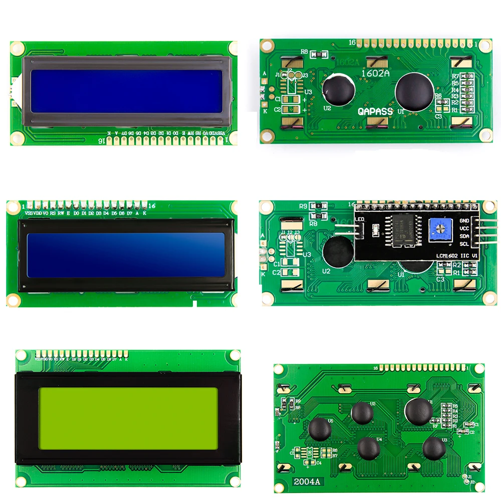  2004 20*4 20X4 жк-панель LCD 5V синий экран подсветка LCD2004 жк-дисплей
