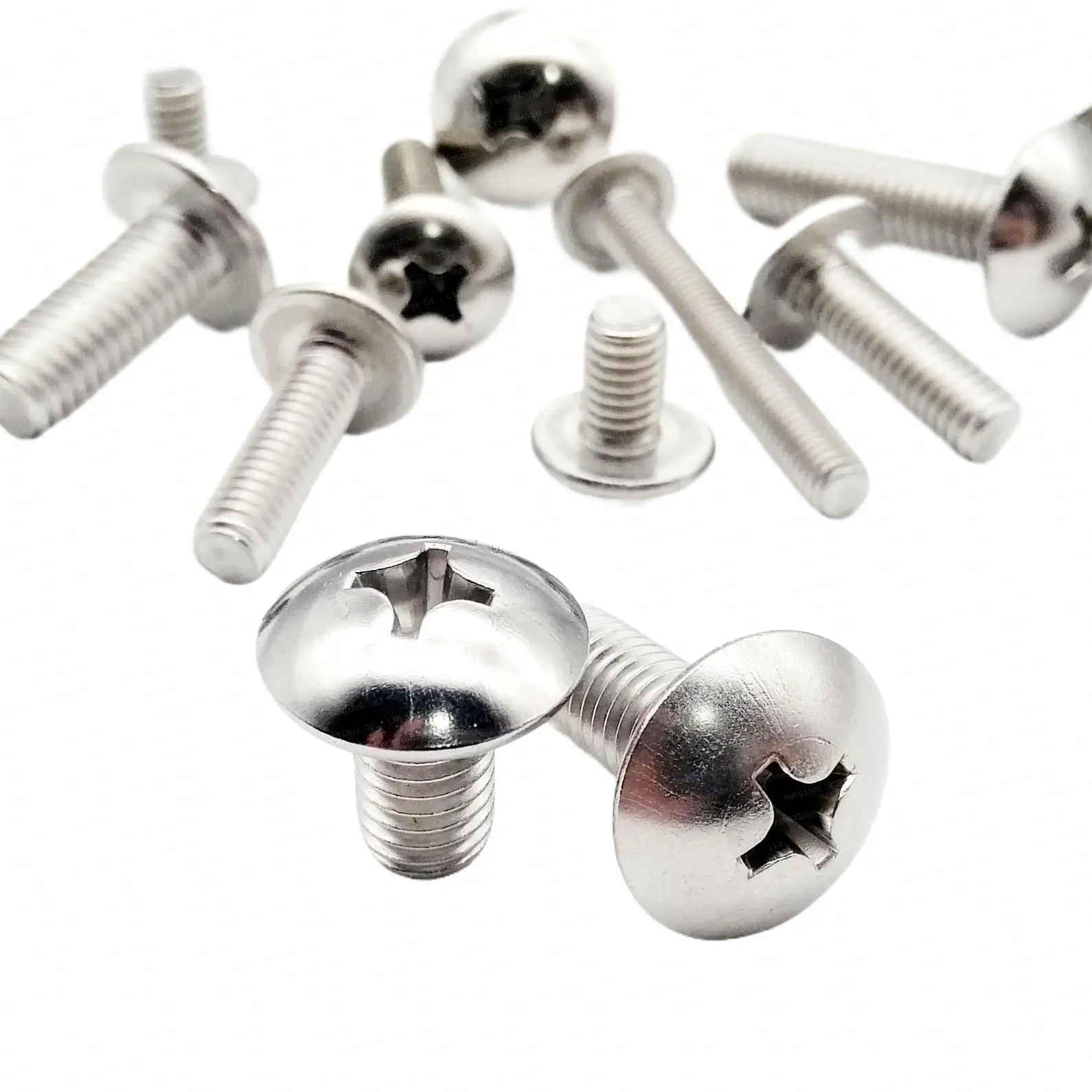 SDPSI DCT M2 M2.5 M3 M4 M5 M6 304 A2-70 stainless steel JISB1111T Phillips Truss Head Large Flat Round Cross Screw Bolt