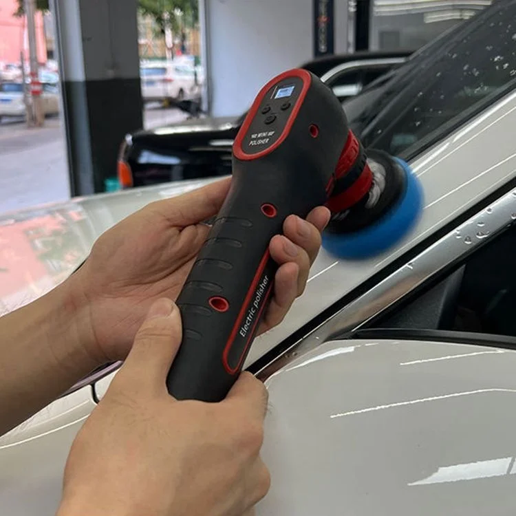 Нано-полировальная машинка для автомобиля беспроводной автомобильный аппарат полировки цифровой мини-полировщик буферный набор с удлинительными валами