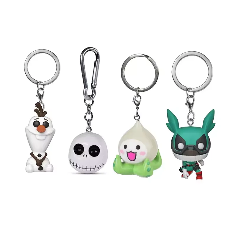 High Quality PVC Vinyl Figure Toys  Cartoon Pocket Mini toys keychain toys