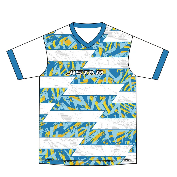 Brand OEM Wholesale Soccer Wear maillot de football Best Quality Sportswear Customized 100% Polyester Adults Soccer Jersey