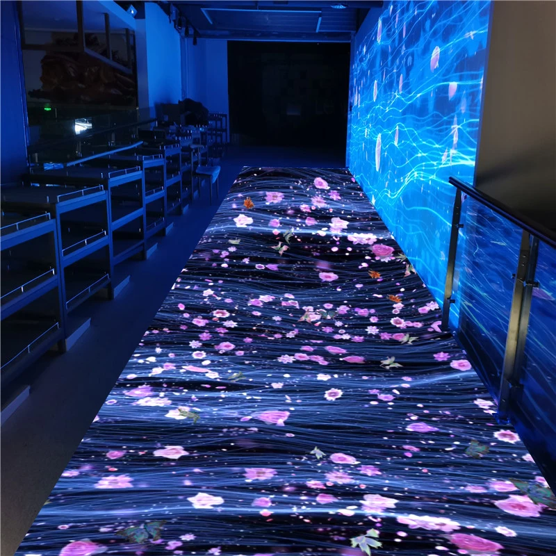 All in one  Smart kids game interactive floor/wall projection system  large screen indoor theme park Indoor game center