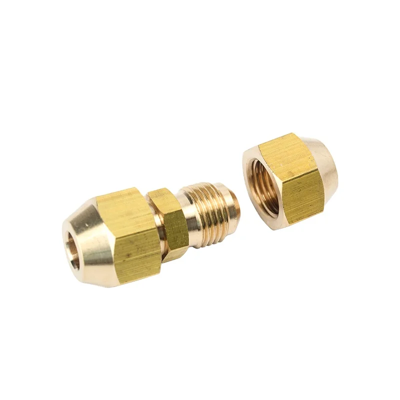 Прямая продажа с завода, латунные фитинги для кондиционирования воздуха, быстроразъемные соединители, Соединительный адаптер
